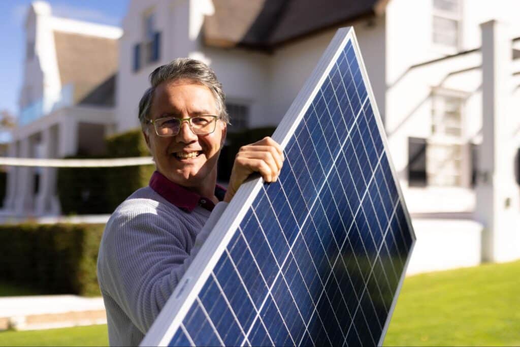 O que é um leilão de placa solares?