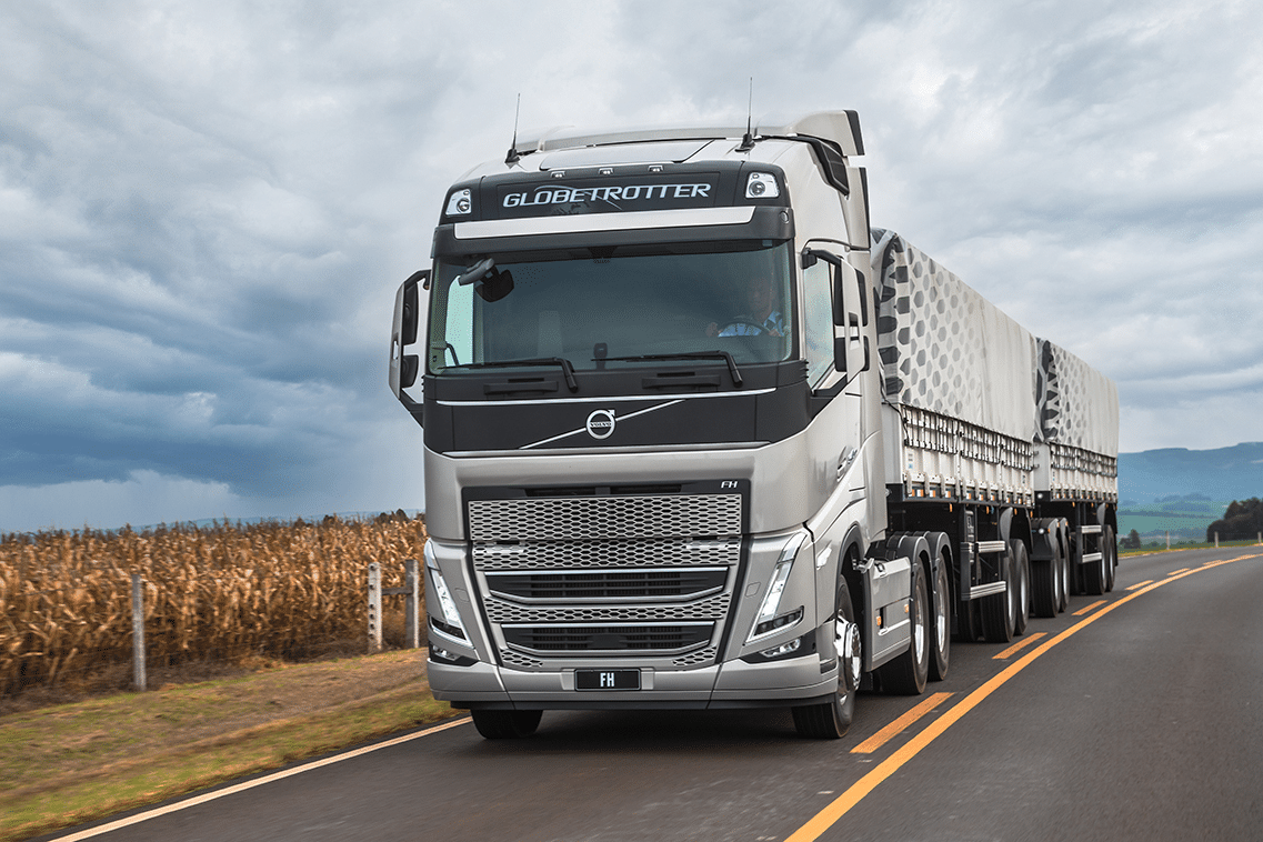 O Volvo FH 540 é altamente confiável e é amplamente utilizado para transporte de grandes cargas.